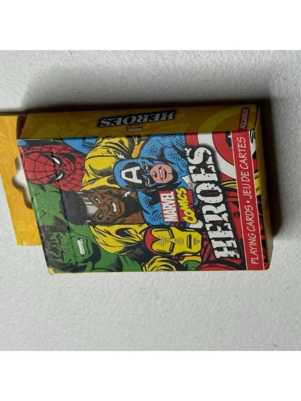 Marvel Heroes Playing Cards Hulk Spider-Man Iron Man Captain America
